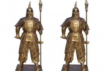 風景區(qū)武士雕塑 售樓處廣場雕塑 仿古擺件