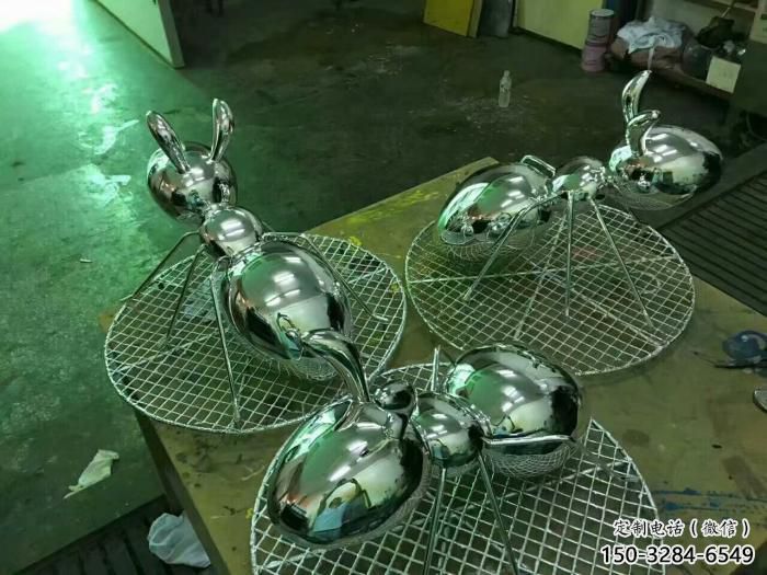 不銹鋼仿真螞蟻雕塑 酒店公園雕塑 風景區擺件