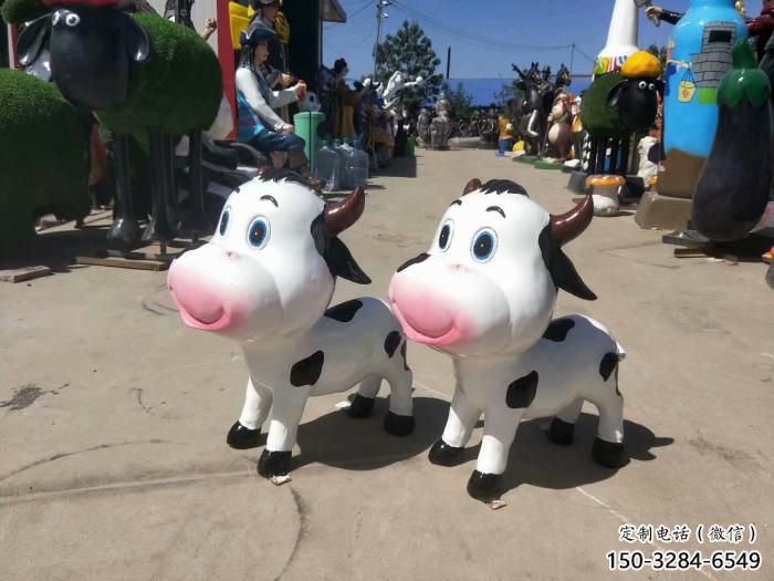 城市玻璃鋼小狗雕塑 風景區彩繪雕塑 抽象擺件