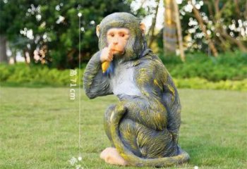 玻璃鋼仿真猴子雕塑 園林公園雕塑 風(fēng)景區(qū)擺件