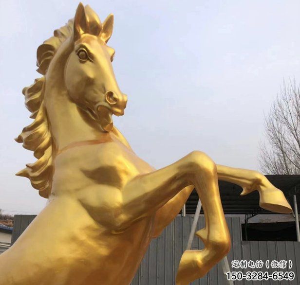 店門口銅駿馬雕塑 創意景觀雕塑 仿真擺件