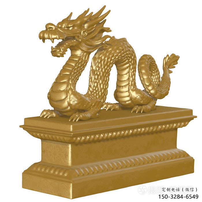 龍形銅雕塑，鑄銅工藝，大型動(dòng)物雕塑制造商 (1)