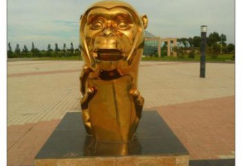 不銹鋼生肖雕塑，鍍鈦工藝，公園廣場(chǎng)戶外擺放 (5)