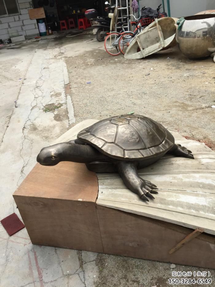 城市烏龜?shù)袼?風(fēng)景區(qū)彩繪雕塑 抽象擺件