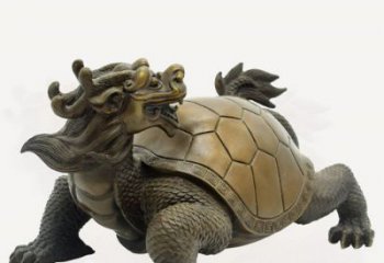 銅烏龜?shù)袼芗庸S家，神獸動物，仿古公園廣場擺件