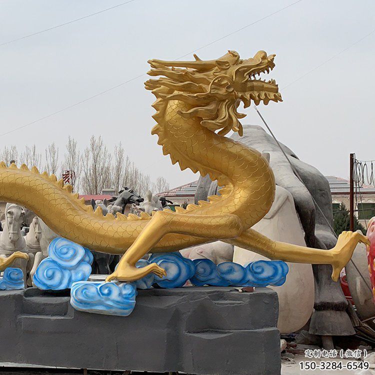 承接龍頭雕塑，鑄銅動物雕塑，房地產售樓處擺件