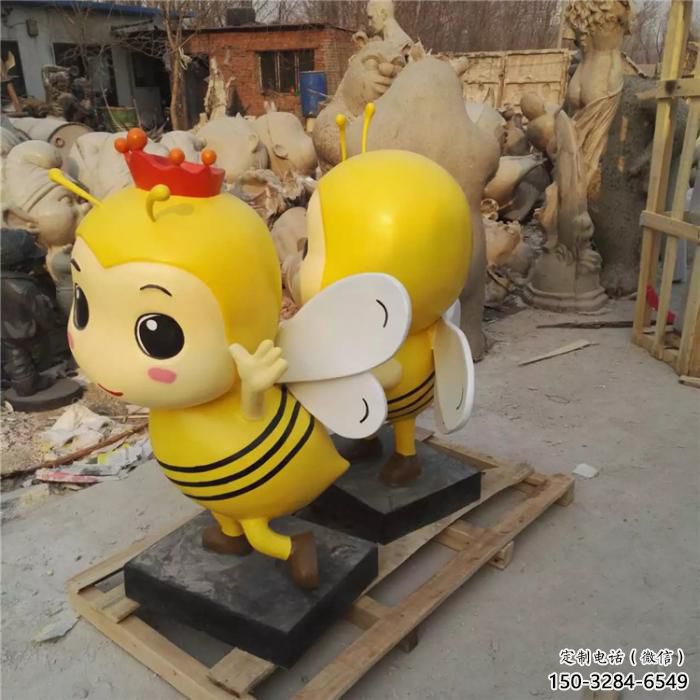 仿真蜜蜂雕塑廠家 店門口園林雕塑 昆蟲小品