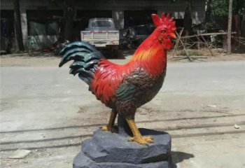 醫(yī)院小雞雕塑，景觀藝術(shù)，抽象工藝