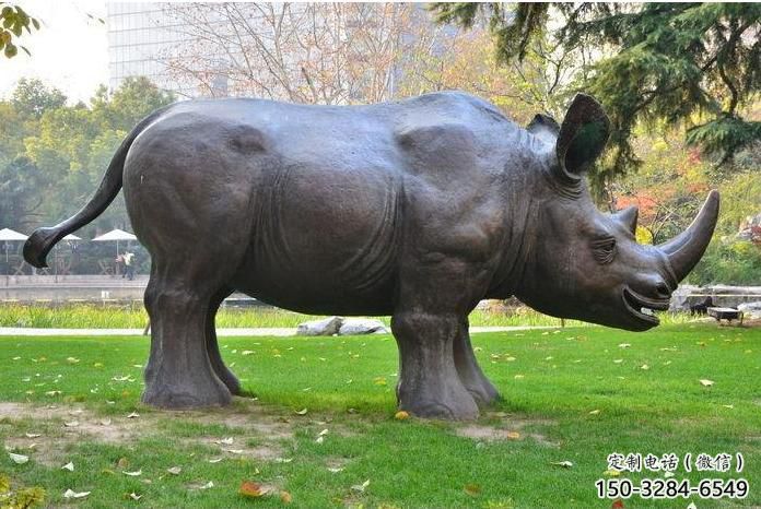 步行街小牛雕塑，景觀主題，古銅工藝