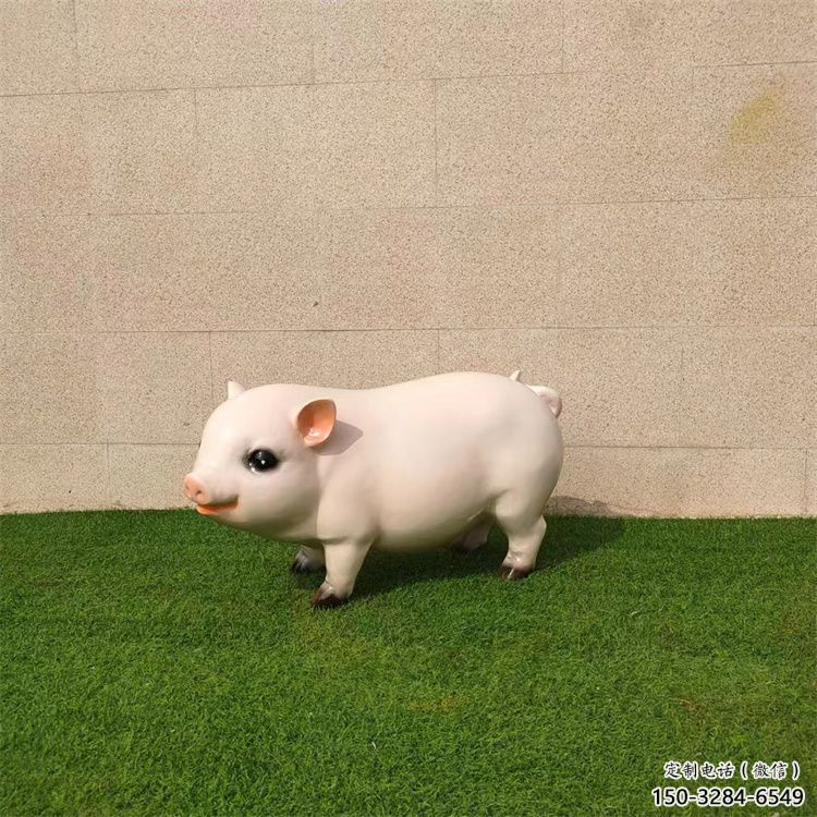 室內野豬雕塑，拉絲海洋雕塑，抽象效果