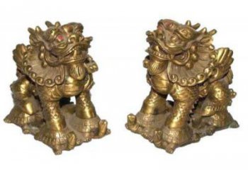 幼兒園貔貅雕塑，鐵藝文化雕塑，鑄造制作