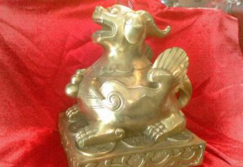 園林貔貅雕塑，噴漆運(yùn)動(dòng)雕塑，網(wǎng)格形式