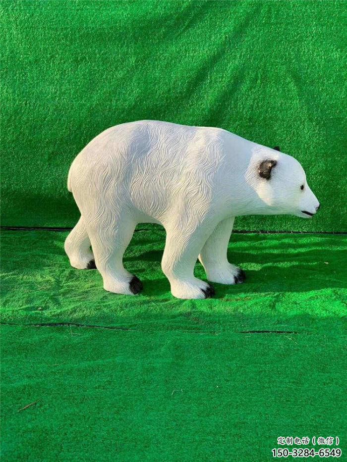 公園狗熊雕塑，噴砂發(fā)光雕塑，鑄銅工藝