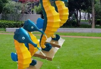 飯店河馬雕塑，鍍金歐式雕塑，鍍金工藝