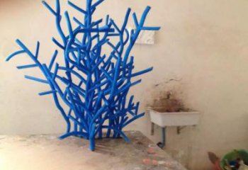 酒店海草雕塑 庭院仿真雕塑 彩繪小品