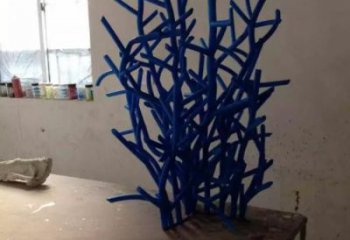 商業(yè)街海草雕塑 售樓處雕塑 花卉擺件