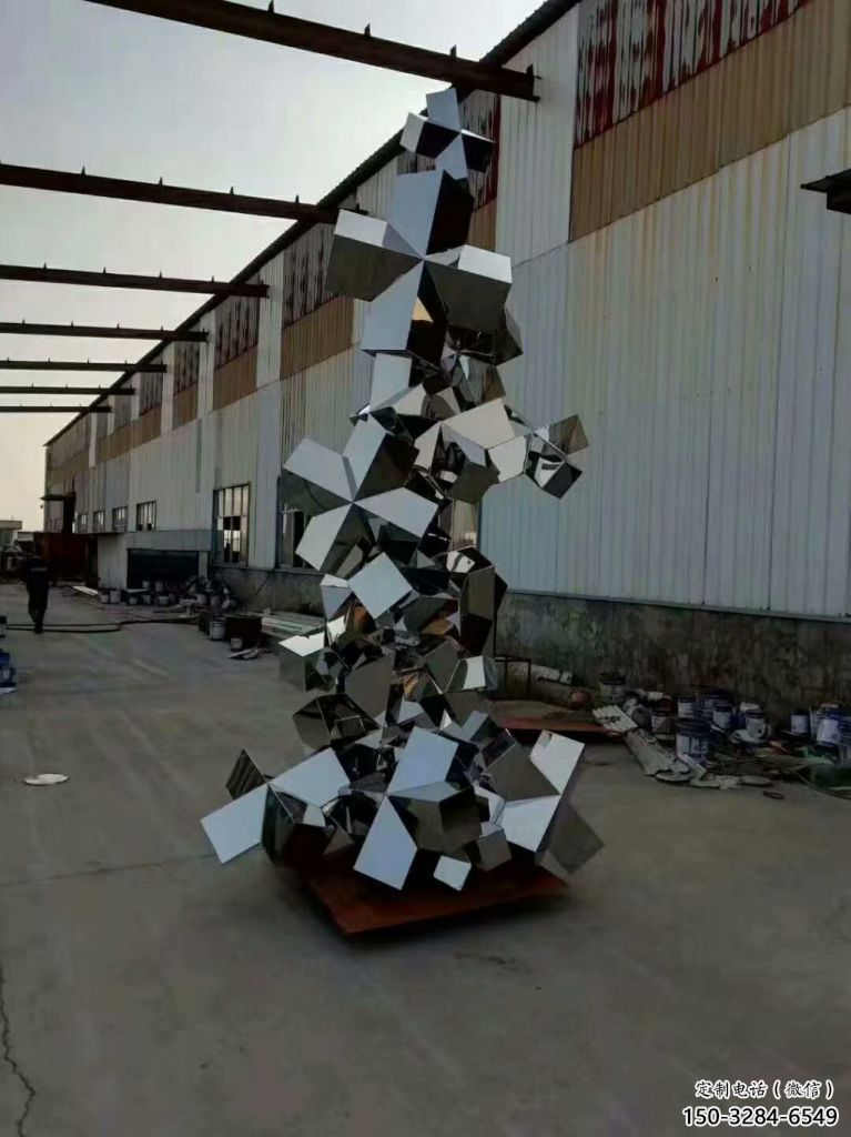 城市景觀石雕塑，網(wǎng)格體育雕塑，古銅效果