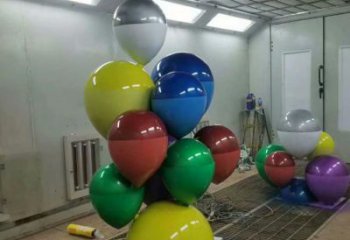 大型氣球雕塑，鍍銅景觀雕塑，鏡面工藝