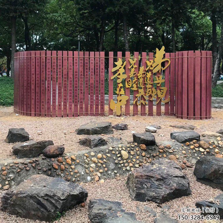 庭院毛筆雕塑，鍍金歐式雕塑，鑄銅形式