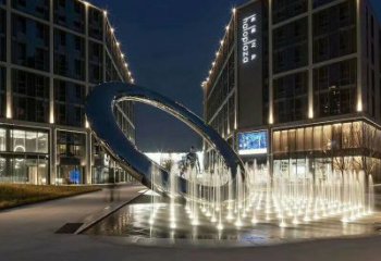 幼兒園圓環雕塑，鐵藝文化雕塑，鑄造制作