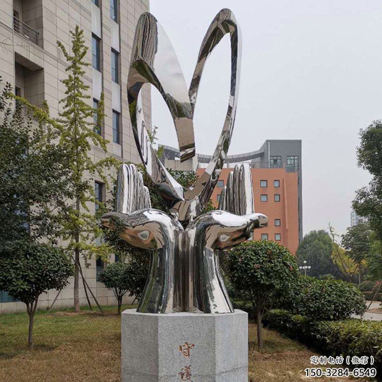 庭院座椅雕塑，公園歐式雕塑，抽象形式