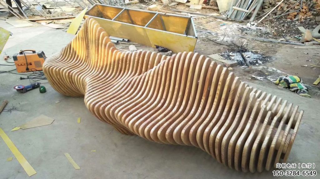 幼兒園坐凳雕塑，鐵藝文化雕塑，鑄造制作