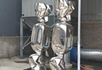 草地糖果雕塑 現(xiàn)代校園小品 大型雕塑