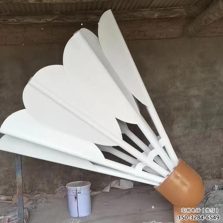 仿真羽毛球雕塑廠家 酒店公園雕塑 風(fēng)景區(qū)擺件