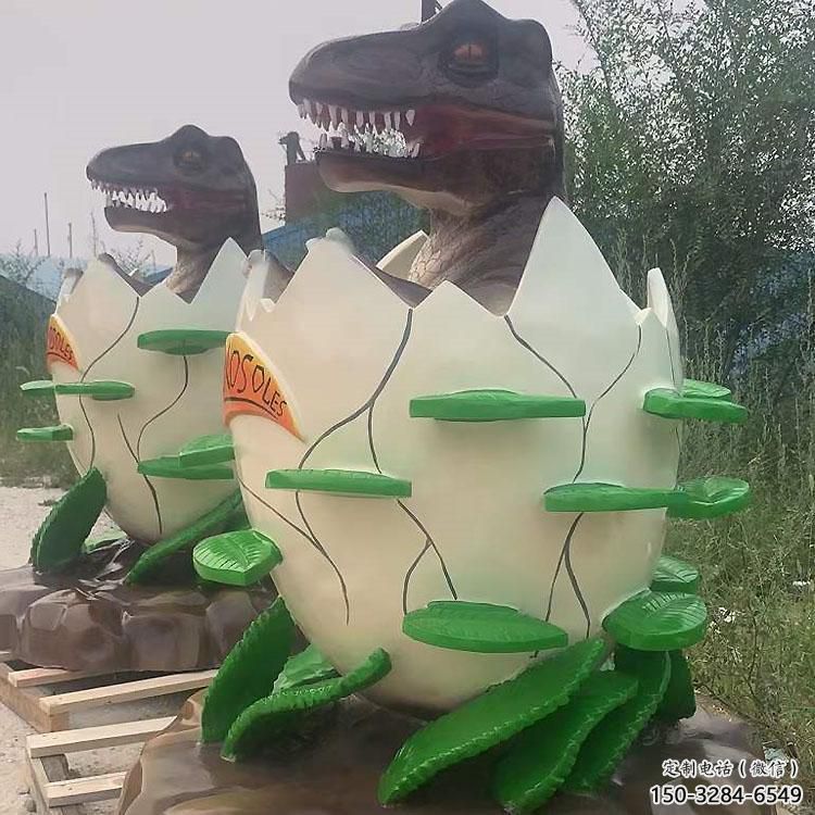 優(yōu)選城市恐龍蛋雕塑 風(fēng)景區(qū)彩繪雕塑 抽象擺件