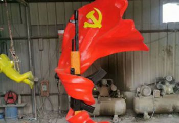 定價(jià)大型號角雕塑 步行街宣傳雕塑 仿真擺件