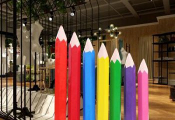 賓館鉛筆雕塑 烤漆大型擺件 歐式雕塑