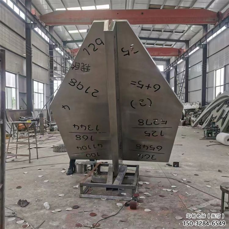 水景飛機雕塑 彩繪剪紙小品 現代雕塑