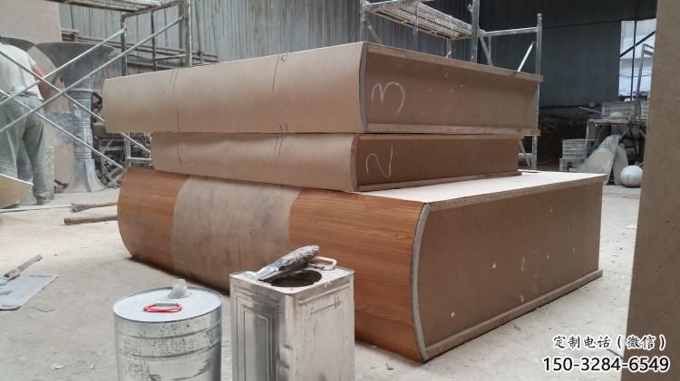 景觀書形雕塑 仿真景觀小品 景觀雕塑