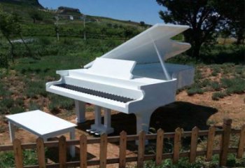 鋼管鋼琴雕塑 異形噴水小品 農村雕塑