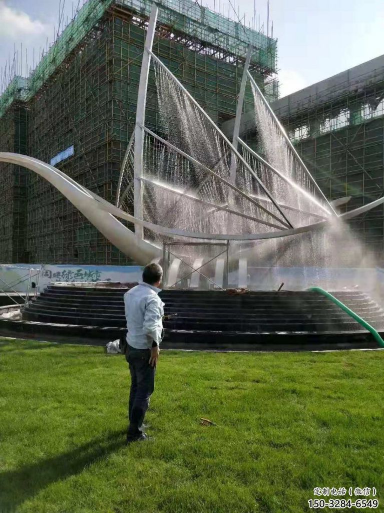 鑄造船艇雕塑 中式村口擺件 景觀雕塑