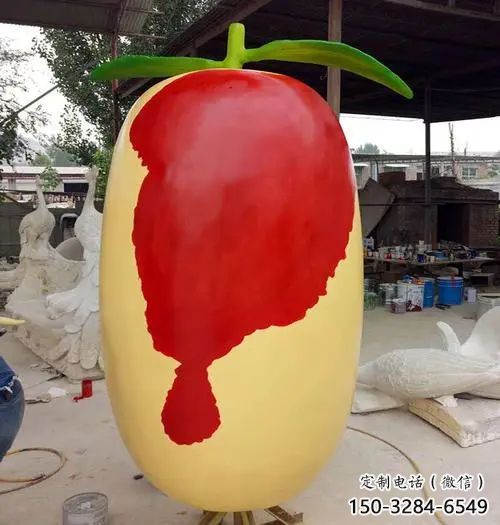 仿真紅棗雕塑 酒店公園雕塑 風(fēng)景區(qū)擺件