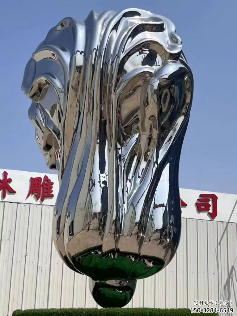 大白菜雕塑 仿真景觀蔬菜雕塑 中式果蔬雕塑