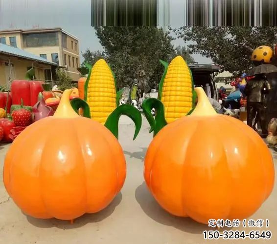 風(fēng)景區(qū)南瓜雕塑 售樓處廣場(chǎng)雕塑 仿古擺件