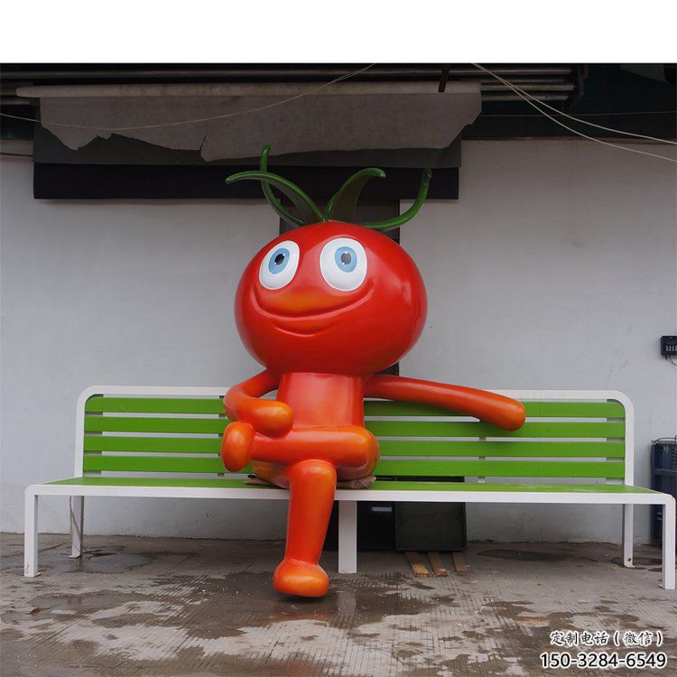 仿真西紅柿雕塑 酒店公園雕塑 風景區擺件