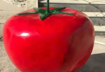 彩繪番茄雕塑 仿真雕塑 步行街擺件