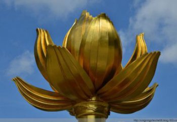 步行街紫荊花雕塑 游樂場花卉雕塑 鑄造花朵雕塑