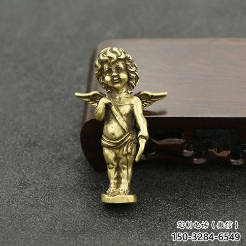 街道丘比特雕塑 現(xiàn)代景觀肖像雕塑 彩繪歐式雕塑