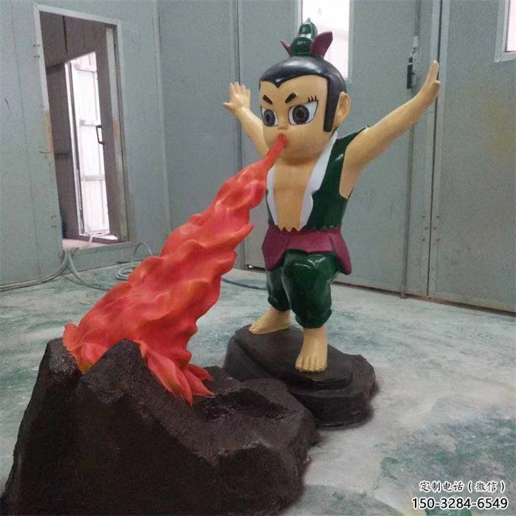 幾何葫蘆娃雕塑廠 庭院卡通雕塑 彩繪擺件