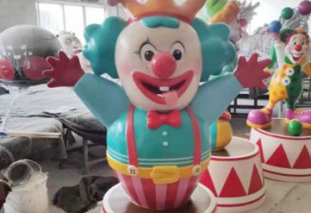 公園小丑雕塑廠(chǎng) 酒店門(mén)口雕塑 彩繪擺件
