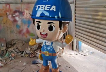 廚師雕塑 餐飲店卡通雕塑 商業(yè)街動漫雕塑