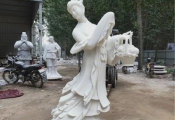 風(fēng)景區(qū)仕女雕塑 售樓處廣場(chǎng)雕塑 仿古擺件