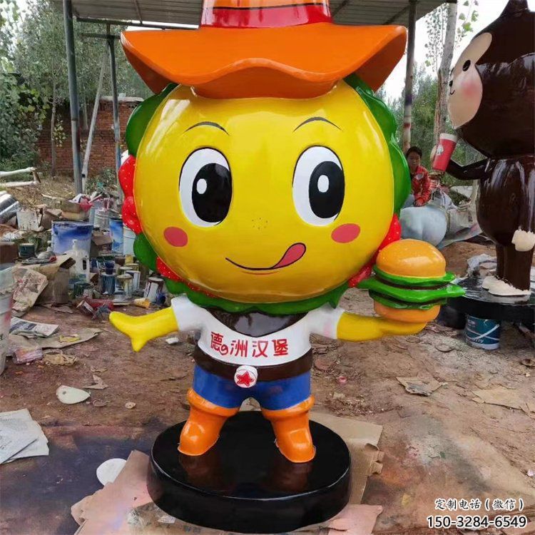 售樓處玩偶雕塑 商業(yè)街雕塑 卡通擺件