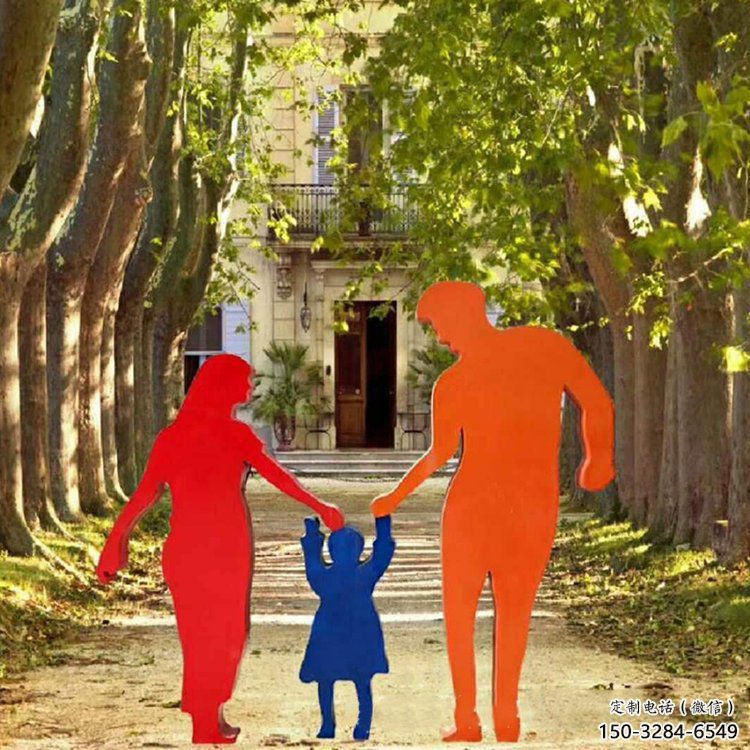 現代母親雕塑 大型別墅區女人雕塑 鑄銅肖像雕塑