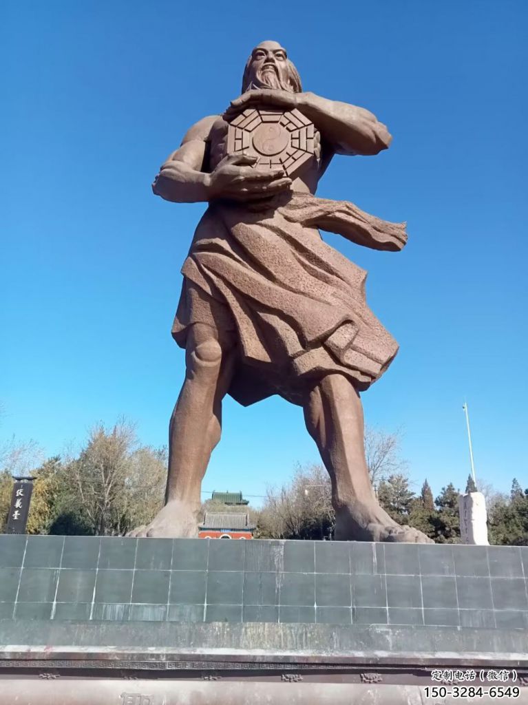 黃銅皇帝雕塑 鑄銅古代雕塑 商業街雕塑