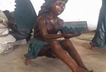 村口天使雕塑 啞光景觀擺件 公園卡通雕塑